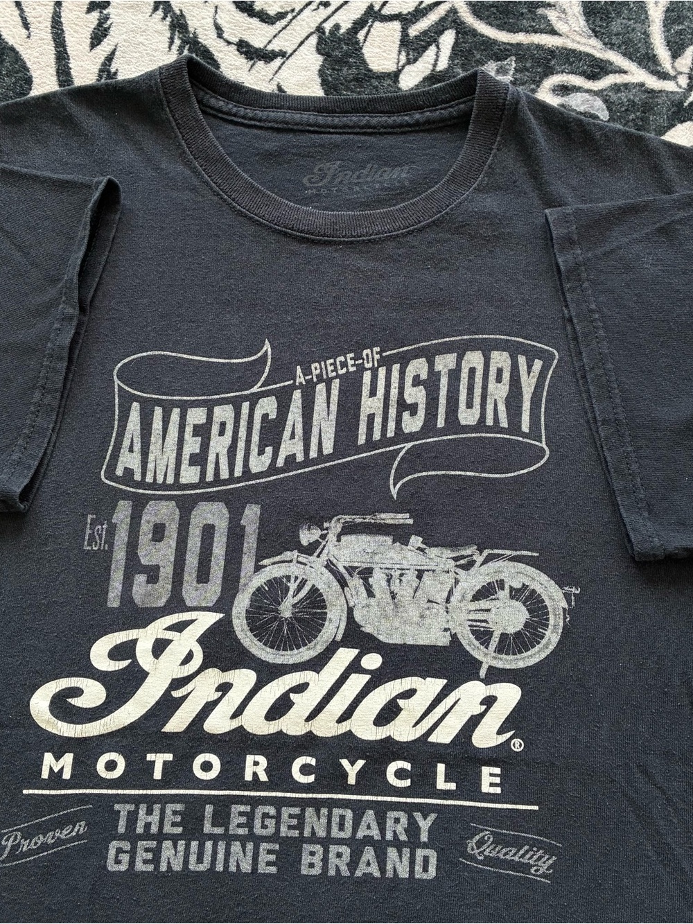 022 - INDIAN MOTORCYCLES CINCINNATI OHIO BIKER T SHIRT